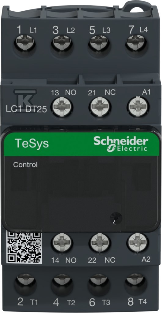 Контактор силовий TeSys D AC1 25A 4P - LC1DT25B7